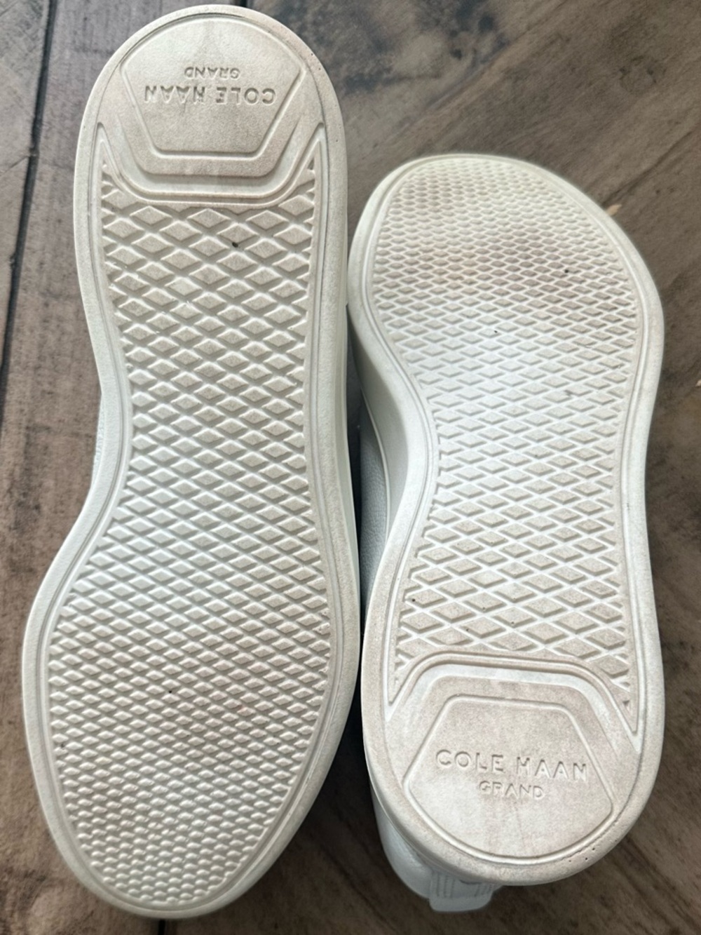 Men’s Cole Haan - Minimalist White Leather High-Top Sneakers - size 11.5 - Picture 7 of 8